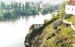 The Vltava river - photograph courtesy of Jenn Langer