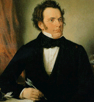 Schubert (1875 - based on a water colour from 1825) by Wilhelm August Rieder, Historisches Museum der Stadt Wien