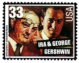 An American stamp for the Gershwin brothers