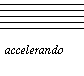 accelerando - play gradually faster