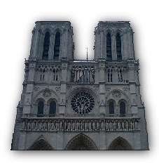 The Notre Dame Cathedral in Paris