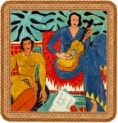 La Musique (1939) Henri Matisse, Albright-Knox Art Gallery, Buffalo, NY